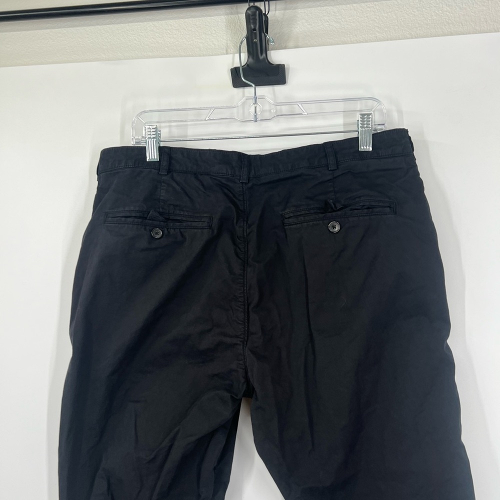 Billy Reid Black High Rise Trouser Pants - Picture 6 of 7